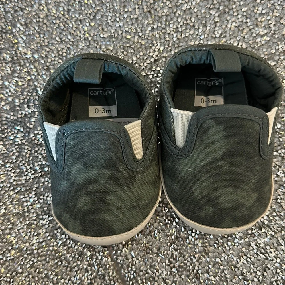 Carters shoes 0-3 camo
